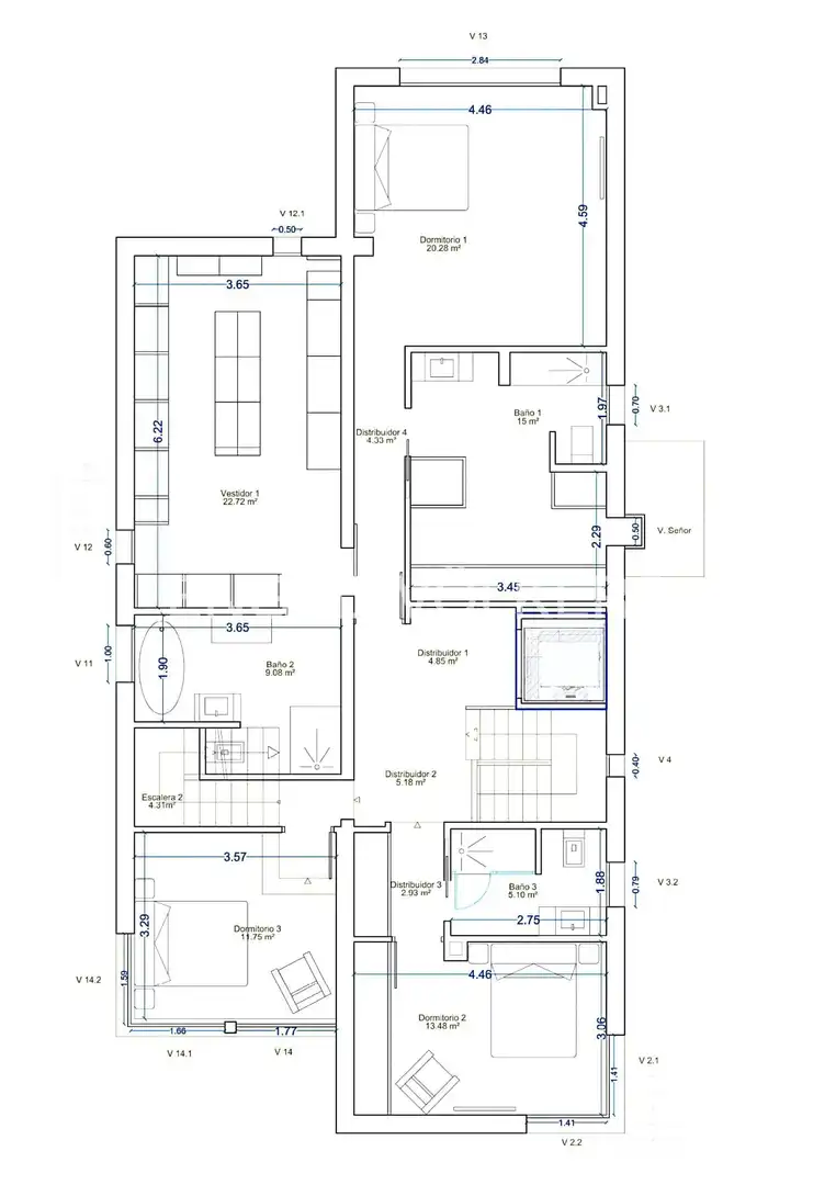 Houses for sale in Madrid  with Air Conditioner, Heating and Private garden