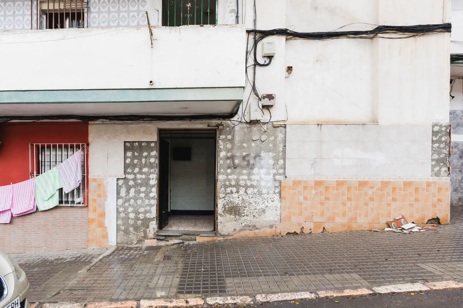 Vista exterior de Piso en venta en  Almería Capital