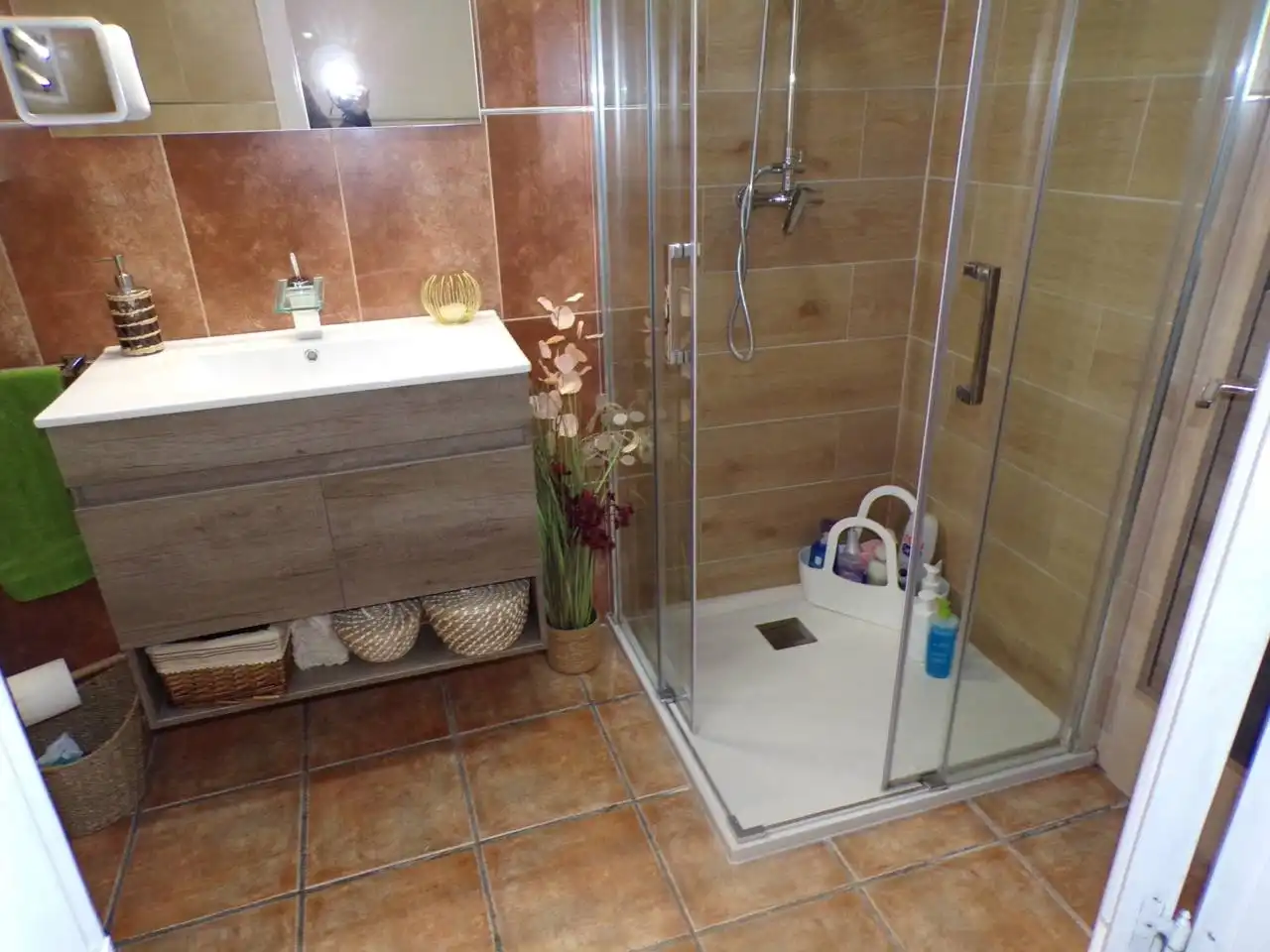 Bathroom of Houses for sale in Caldes de Malavella  with Heating, Private garden and Swimming Pool