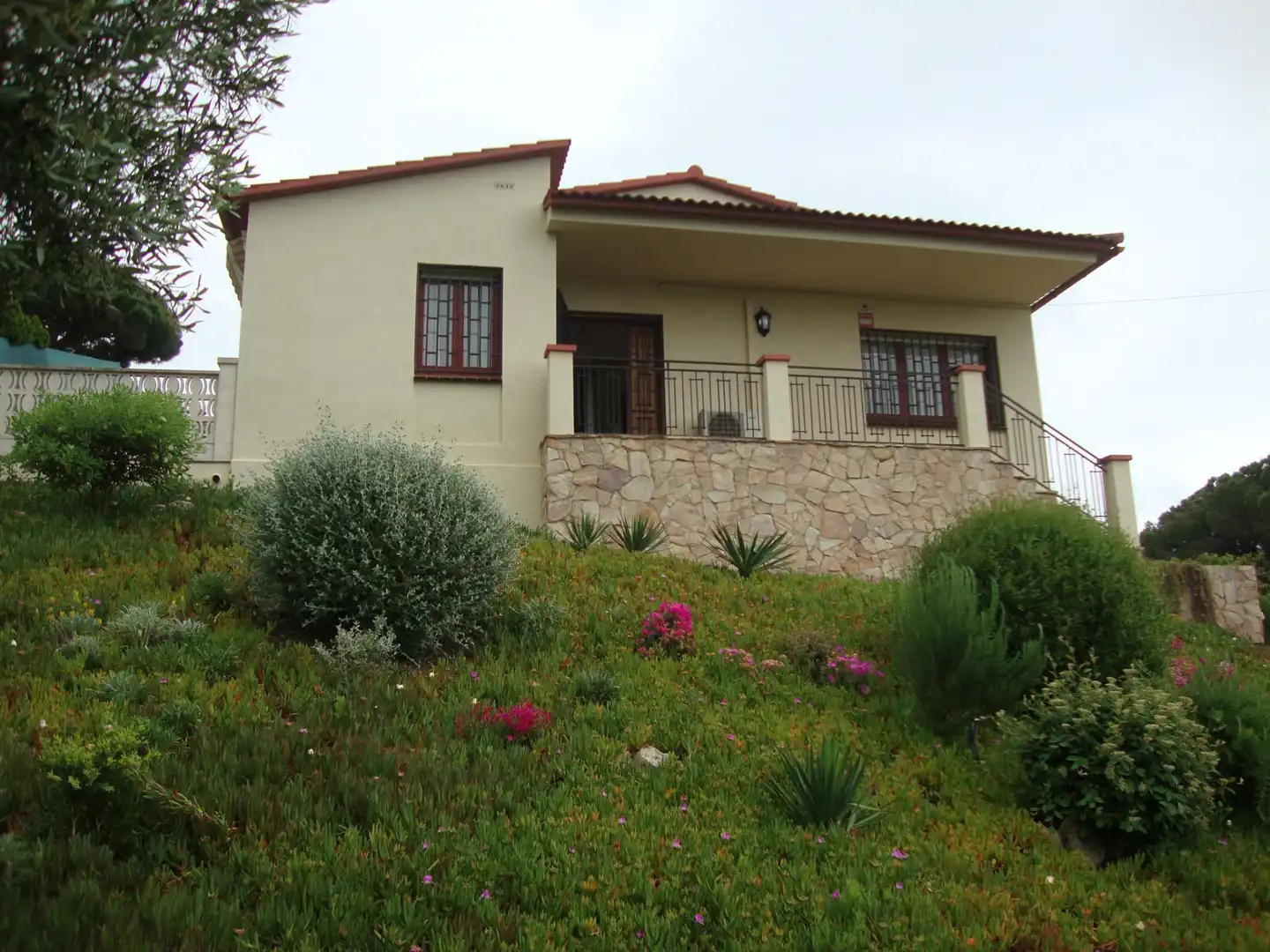 Exterior view of Houses for sale in Sant Cebrià de Vallalta  with Private garden, Storage room and Balcony