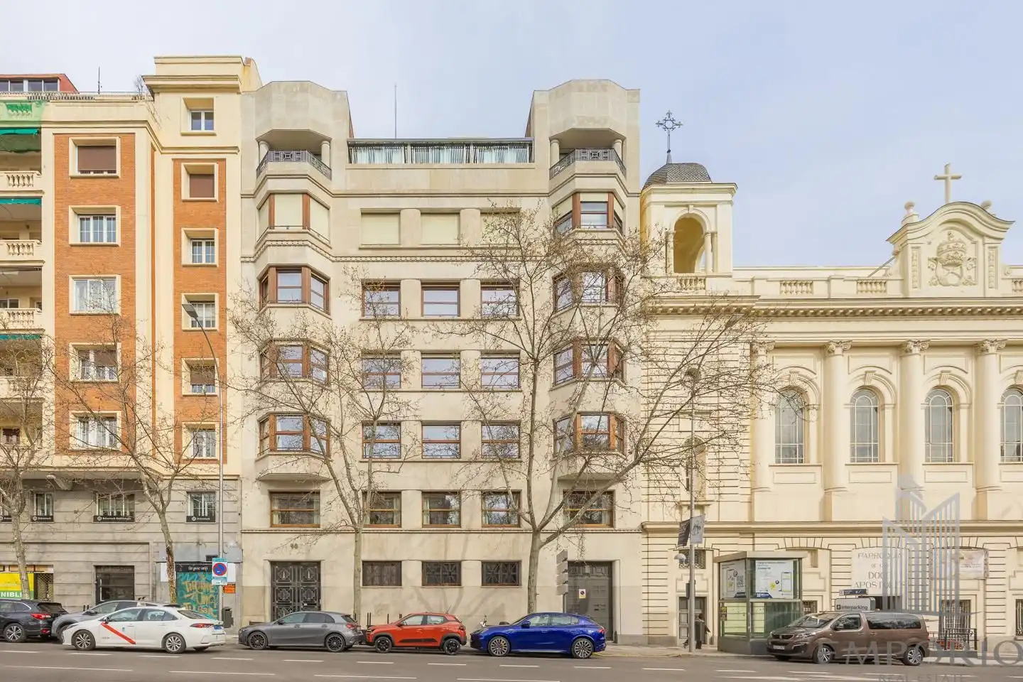 Außenansicht von Wohnung zum Verkauf in Madrid mit Klimaanlage, Heizung und Terrasse