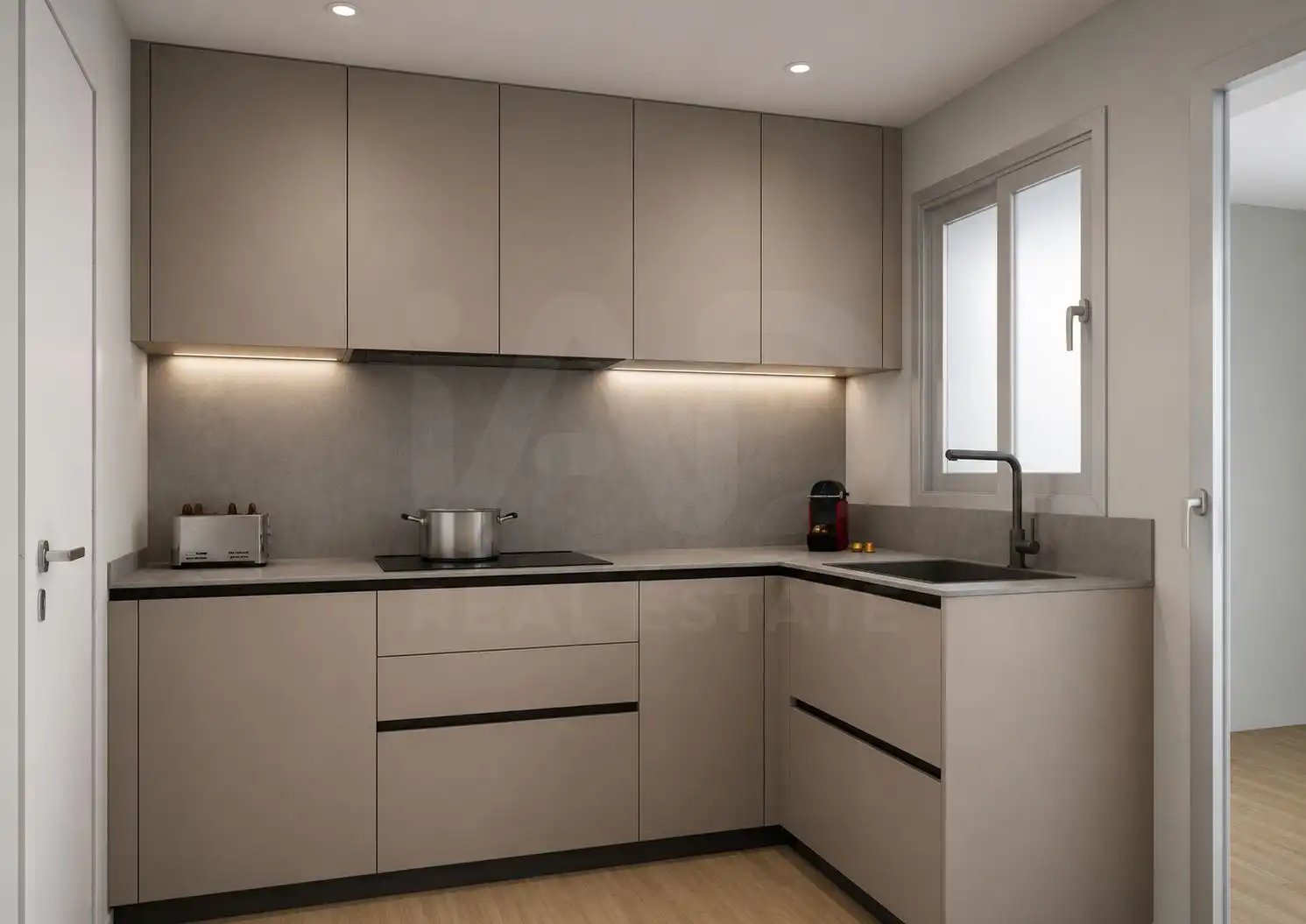Cuina de Pis en venda en Barcelona amb Aire condicionat i Calefacció