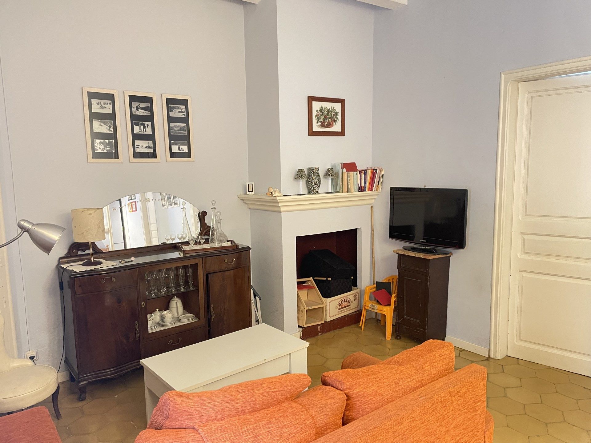 Living room of Flat for sale in Ribes de Freser  with Heating and Terrace