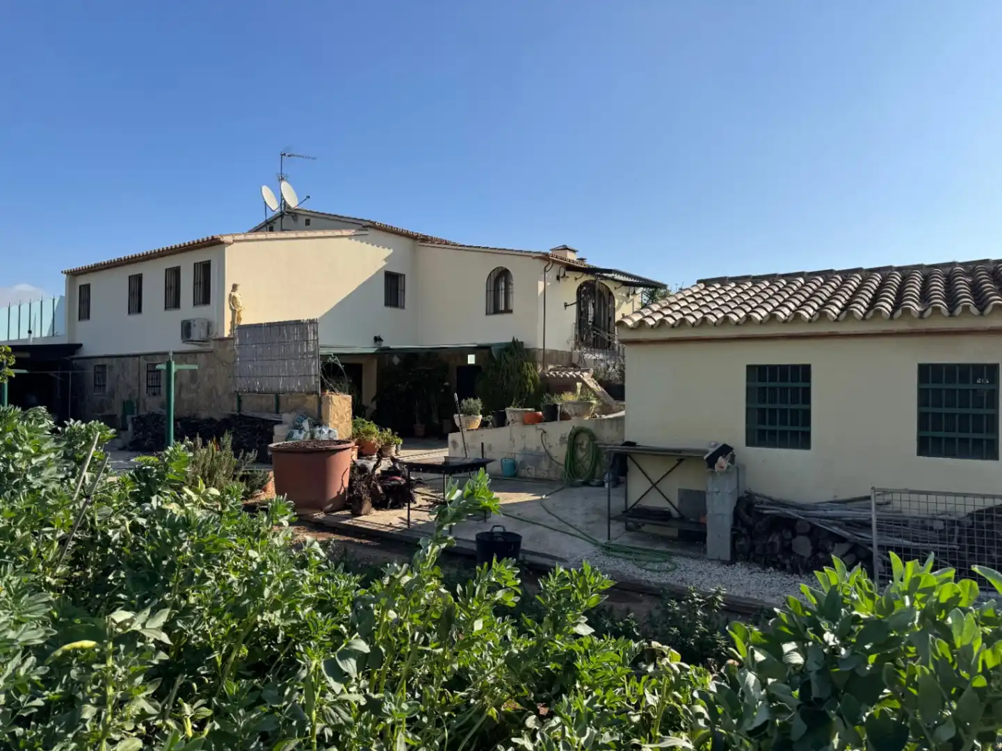 Maison rustique avec piscine à vendre à Benissa pueblo