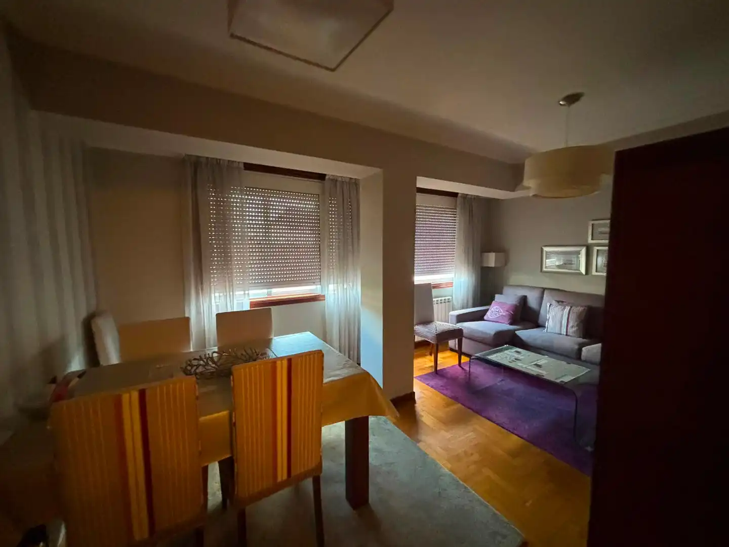 Sala de estar de Piso de alquiler en Vigo  con Amueblado, Horno y Lavadora
