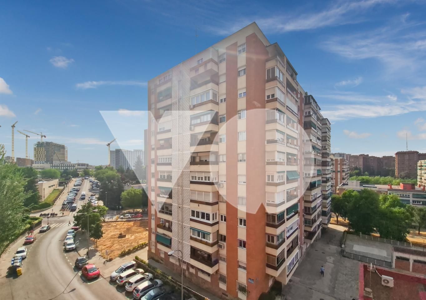 Vista exterior de Pis en venda en  Madrid Capital