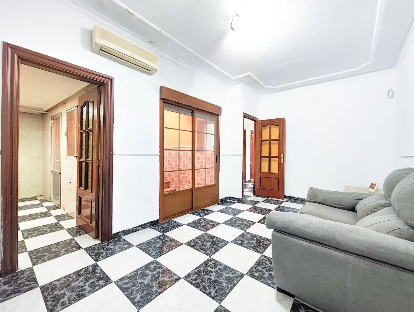 Sala de estar de Casa o chalet en venta en Puertollano con Aire acondicionado, Terraza y Trastero
