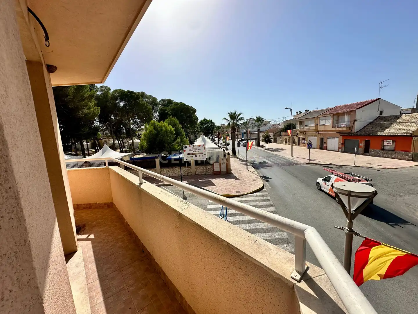 Vista exterior de Casa adosada en venta en Jacarilla con Balcón