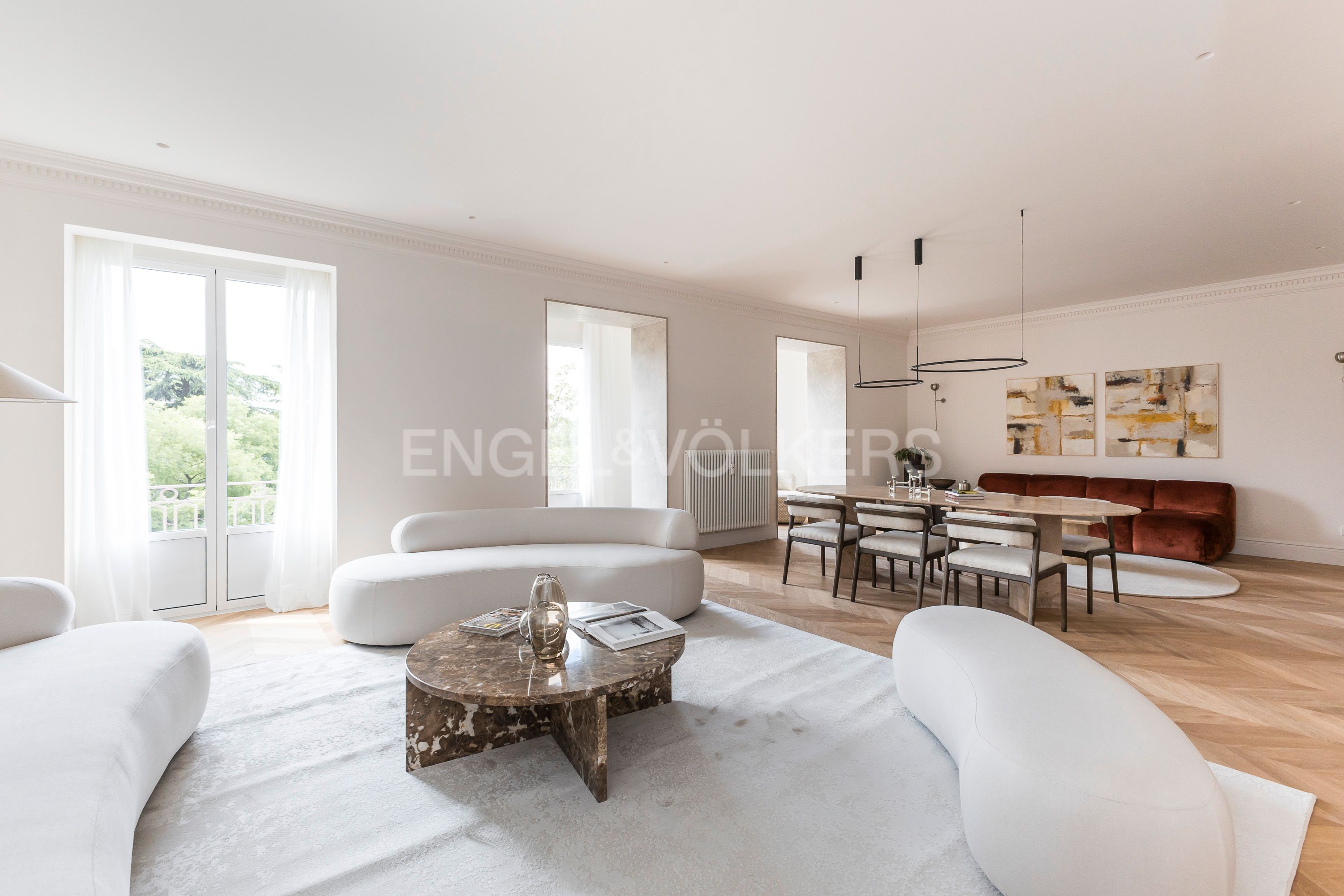 Living room of Flat for sale in  Madrid Capital  with Air Conditioner, Heating and Terrace