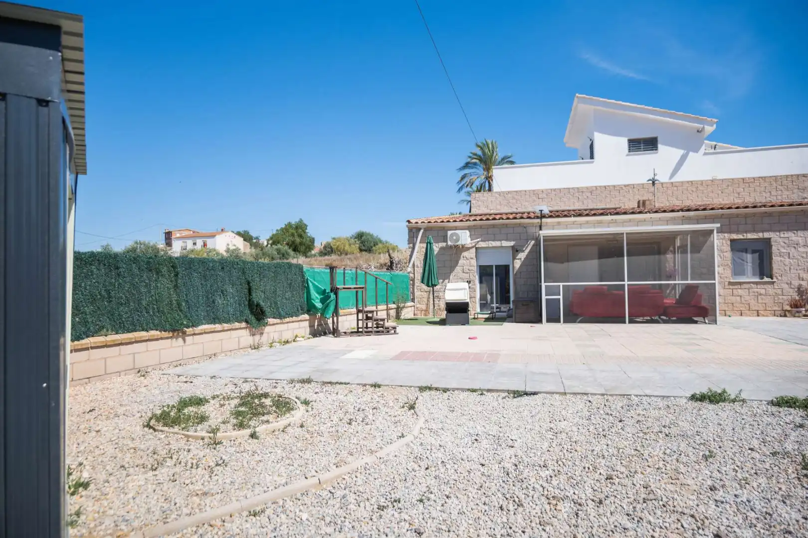Jardín de Casa o chalet en venta en Huércal-Overa con Aire acondicionado, Jardín privado y Terraza