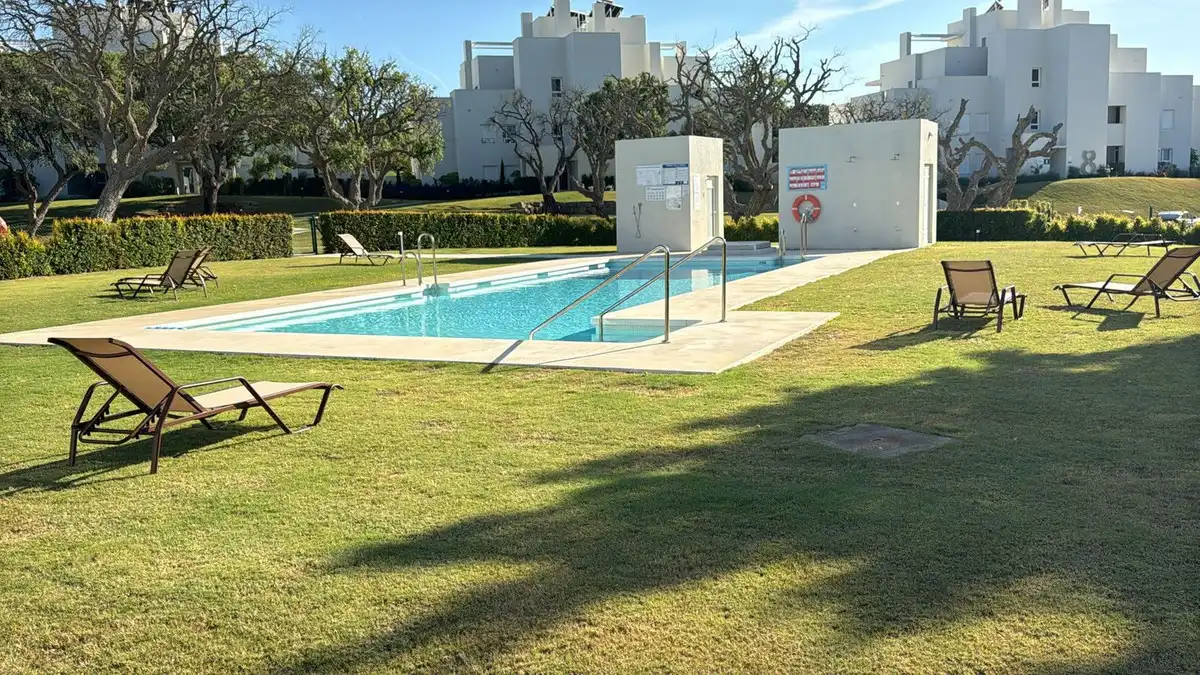 Swimming pool of Apartments for sale in Sotogrande  with Air Conditioner, Private garden and Terrace