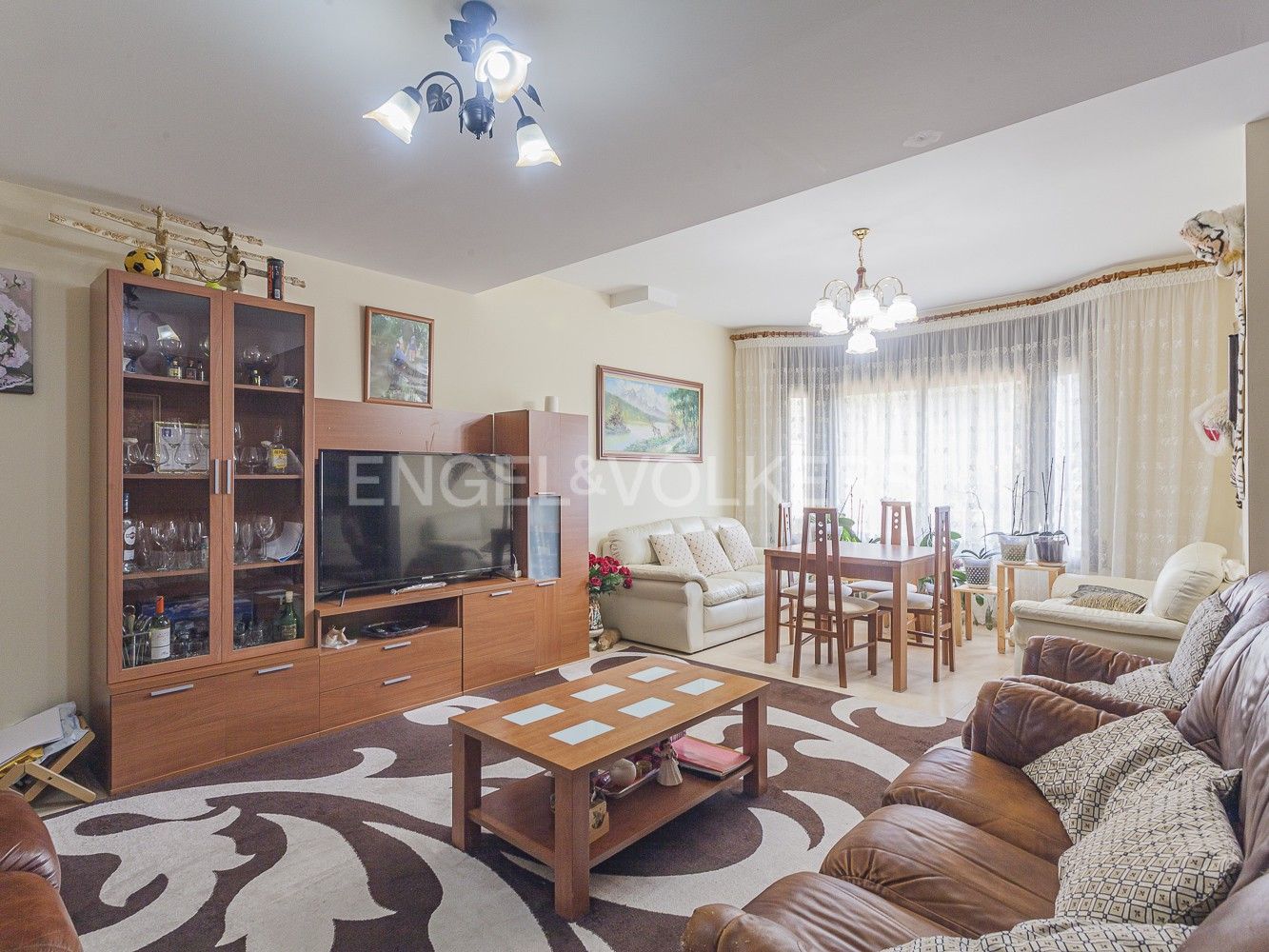 Sala d'estar de Casa o xalet en venda en Sant Esteve de Palautordera amb Aire condicionat, Calefacció i Jardí privat