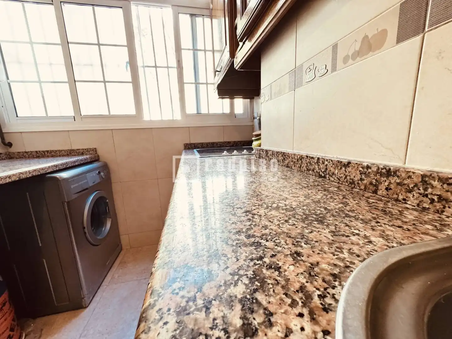 Cocina de Piso de alquiler en Málaga con Aire acondicionado y Amueblado