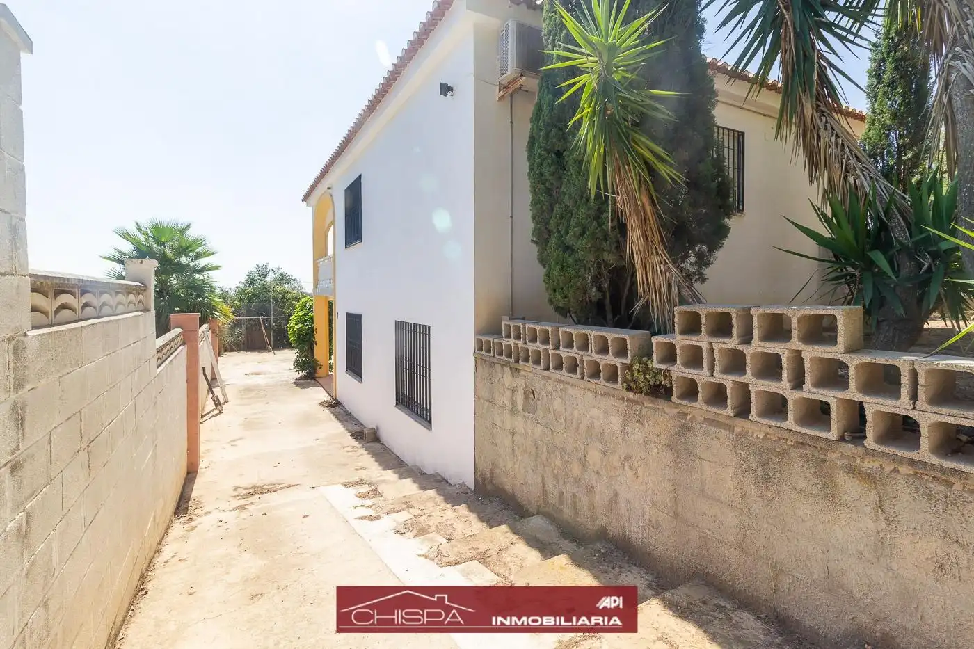 Vista exterior de Casa o chalet en venta en Náquera con Aire acondicionado, Jardín privado y Terraza