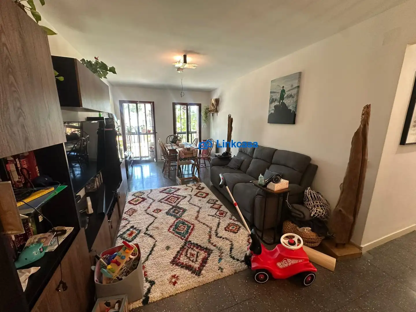 Living room of Flat for sale in Madrid  with Heating, Terrace and Balcony