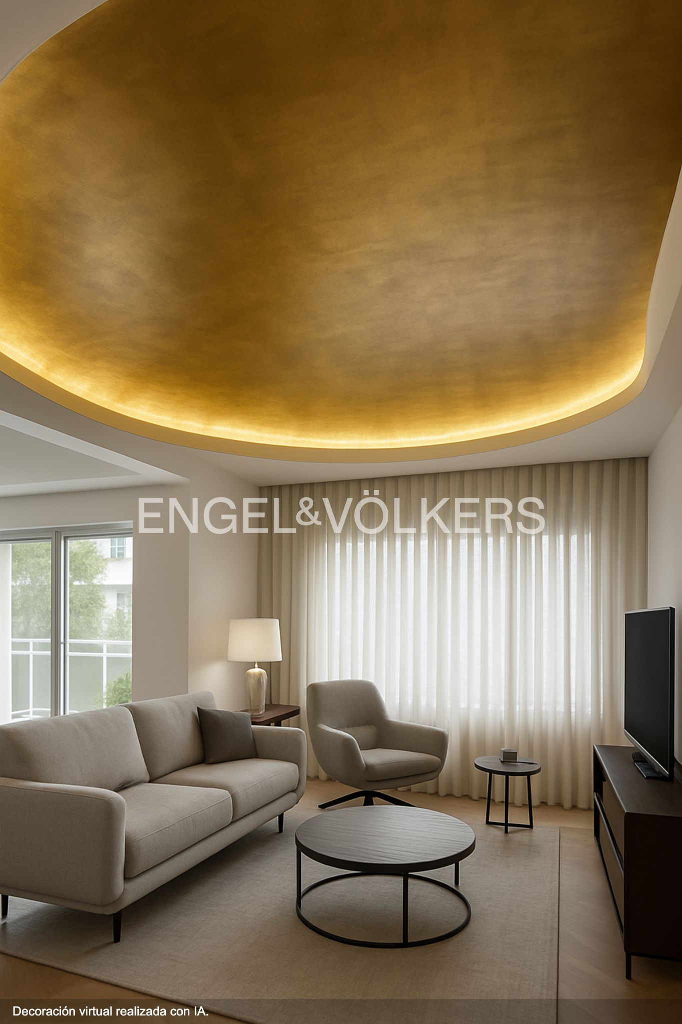 Living room of Apartment for sale in  Madrid Capital  with Heating and Balcony