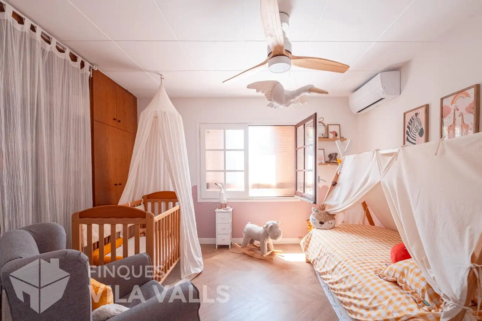 Bedroom of Flat for sale in Lliçà d'Amunt  with Air Conditioner, Heating and Private garden
