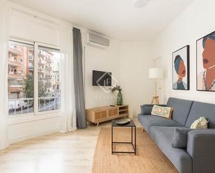 Living room of Flat to rent in  Barcelona Capital  with Air Conditioner