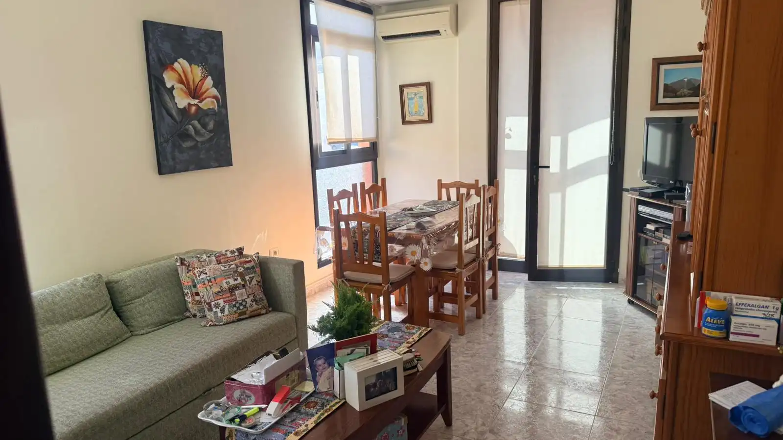 Wohnzimmer von Wohnung zur Miete in Candelaria mit Klimaanlage, Abstellraum und Möbliert