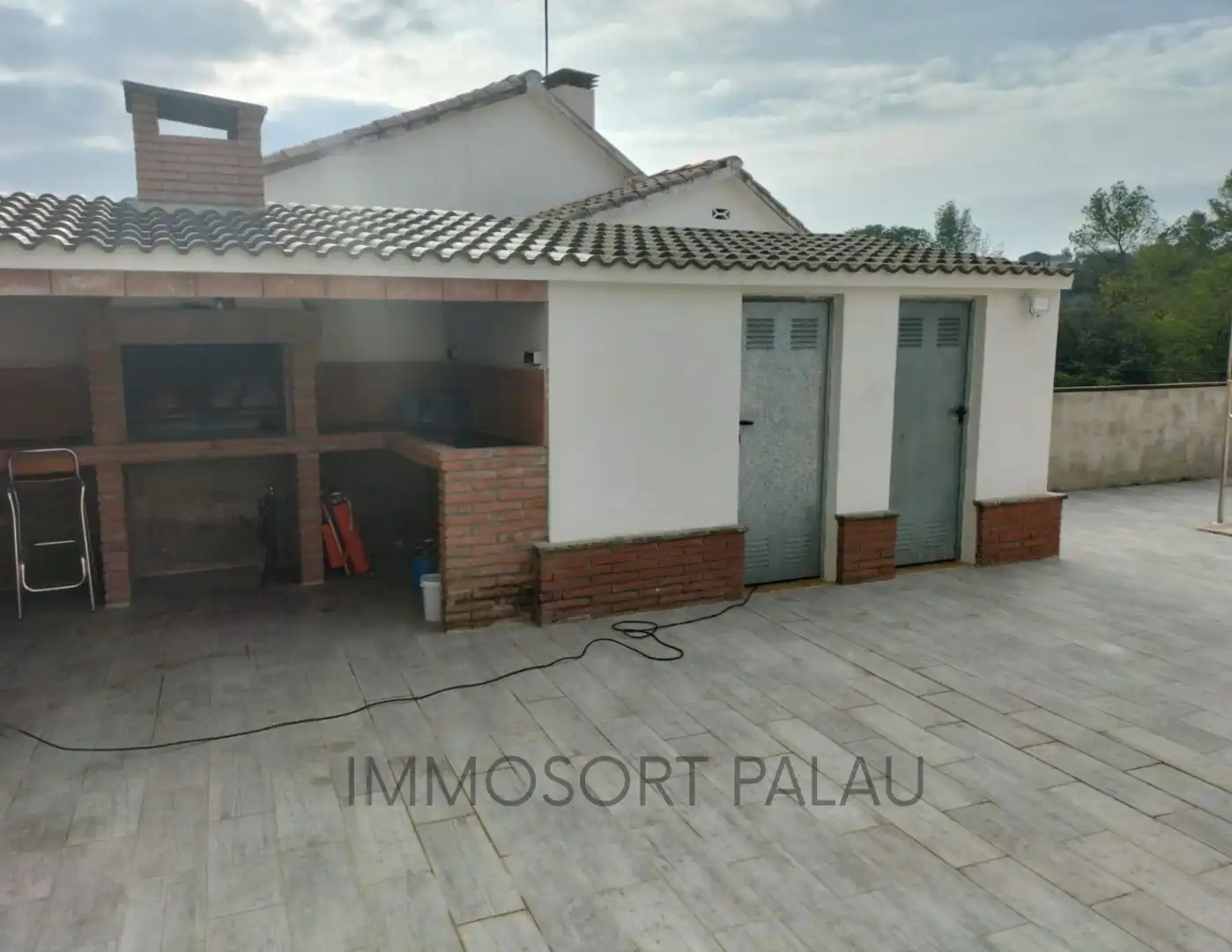 Terrassa de Casa o xalet en venda en Lliçà d'Amunt amb Aire condicionat, Jardí privat i Terrassa