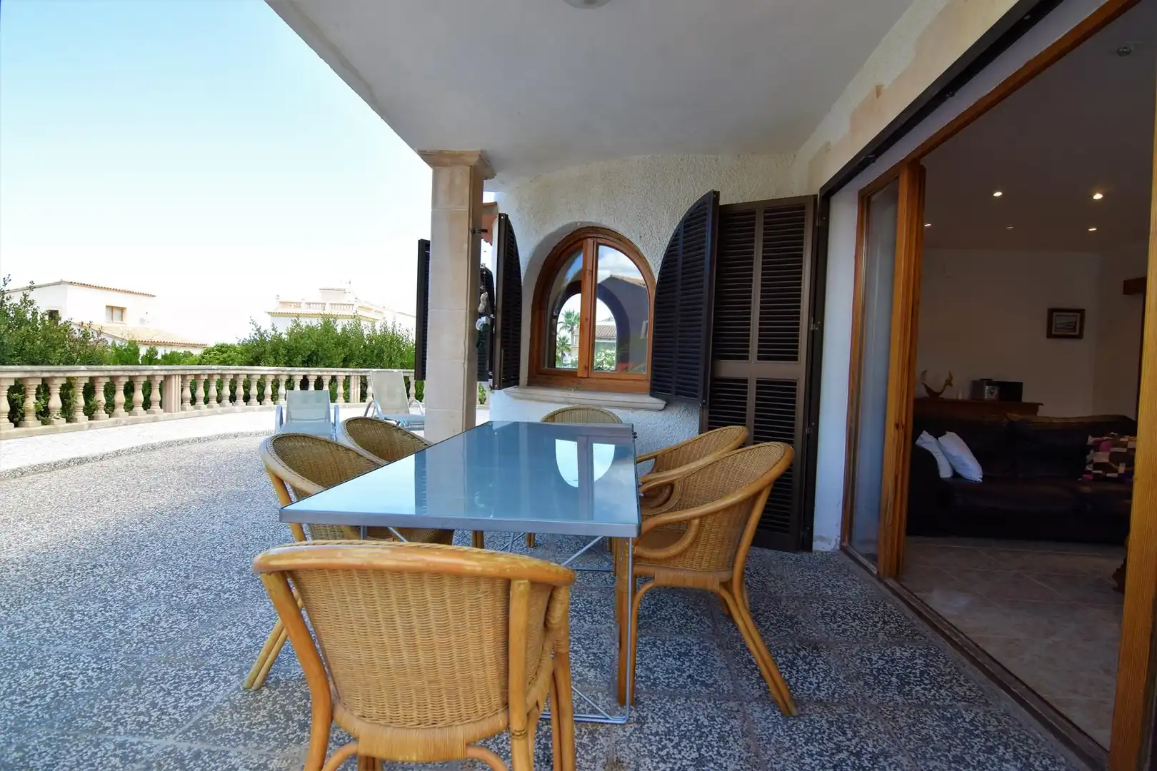 Terrasse von Haus oder Chalet zur Miete in Artà mit Klimaanlage, Heizung und Terrasse