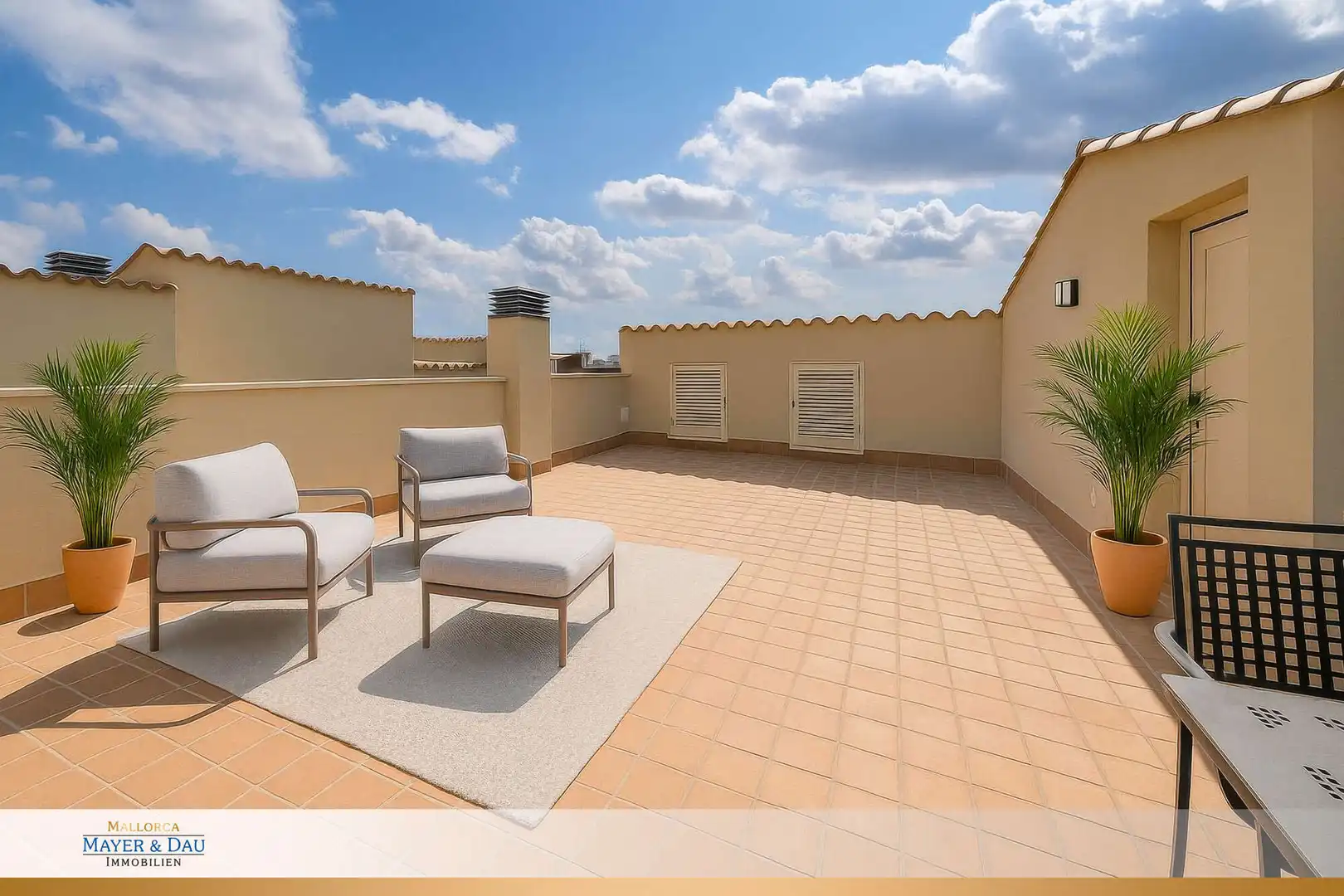 Terrace of Detached homes for sale in Marratxí  with Air Conditioner, Heating and Parquet flooring