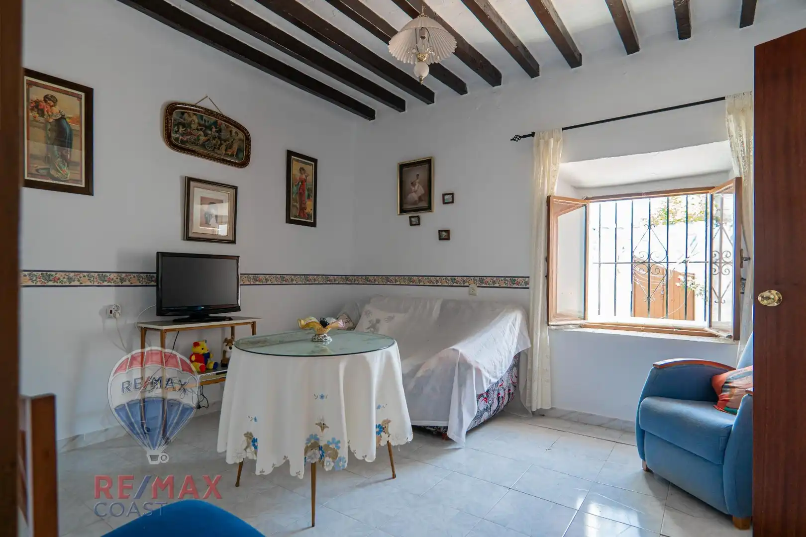Sala d'estar de Casa o xalet en venda en Vélez-Málaga