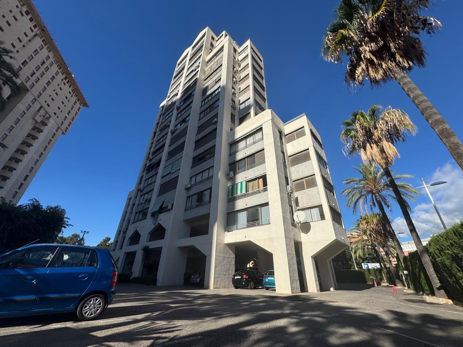 Exterior view of Apartment for sale in Finestrat  with Air Conditioner, Private garden and Community pool