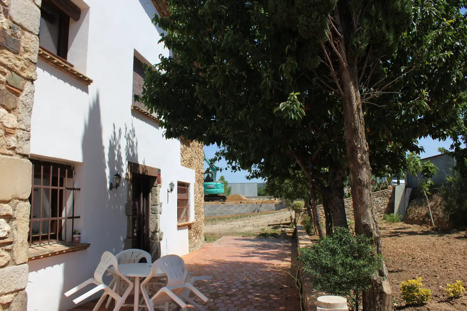 Jardí de Casa o xalet de lloguer en Quart
