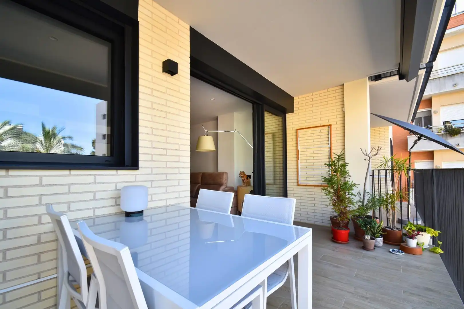 Terrace of Flat for sale in Vilanova i la Geltrú  with Air Conditioner, Heating and Terrace