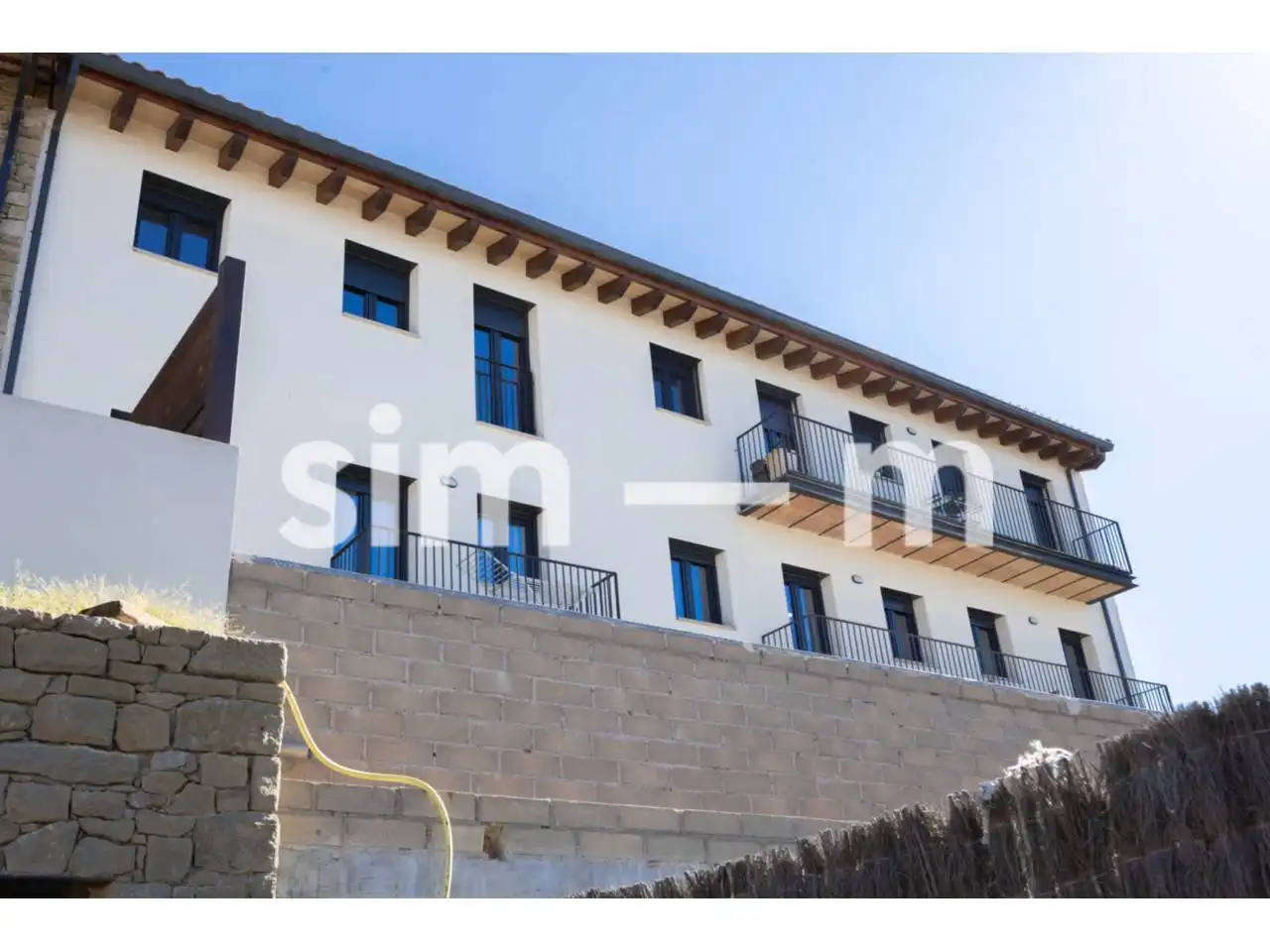 Vista exterior de Piso en venta en Folgueroles con Calefacción y Terraza