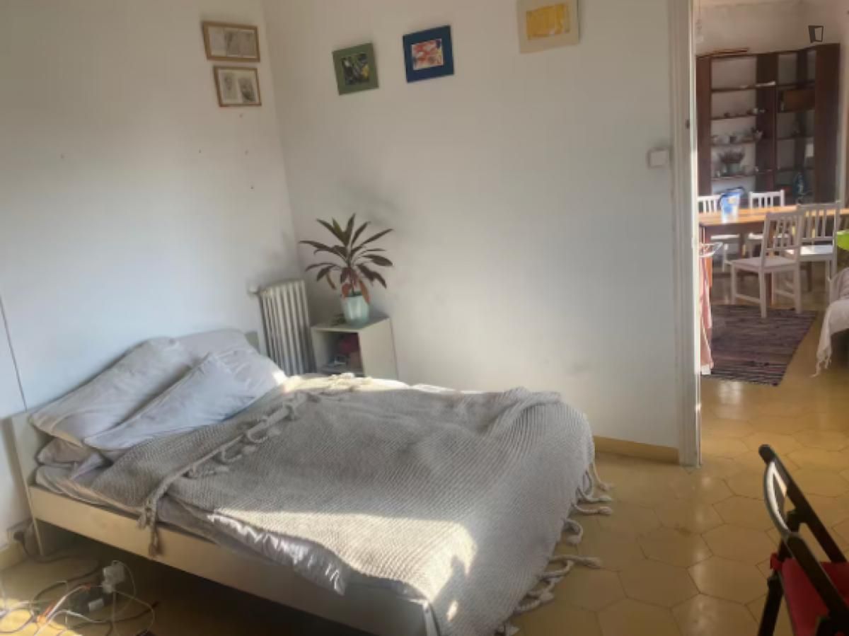 Bedroom of Apartment to share in  Barcelona Capital  with Heating, Furnished and Oven