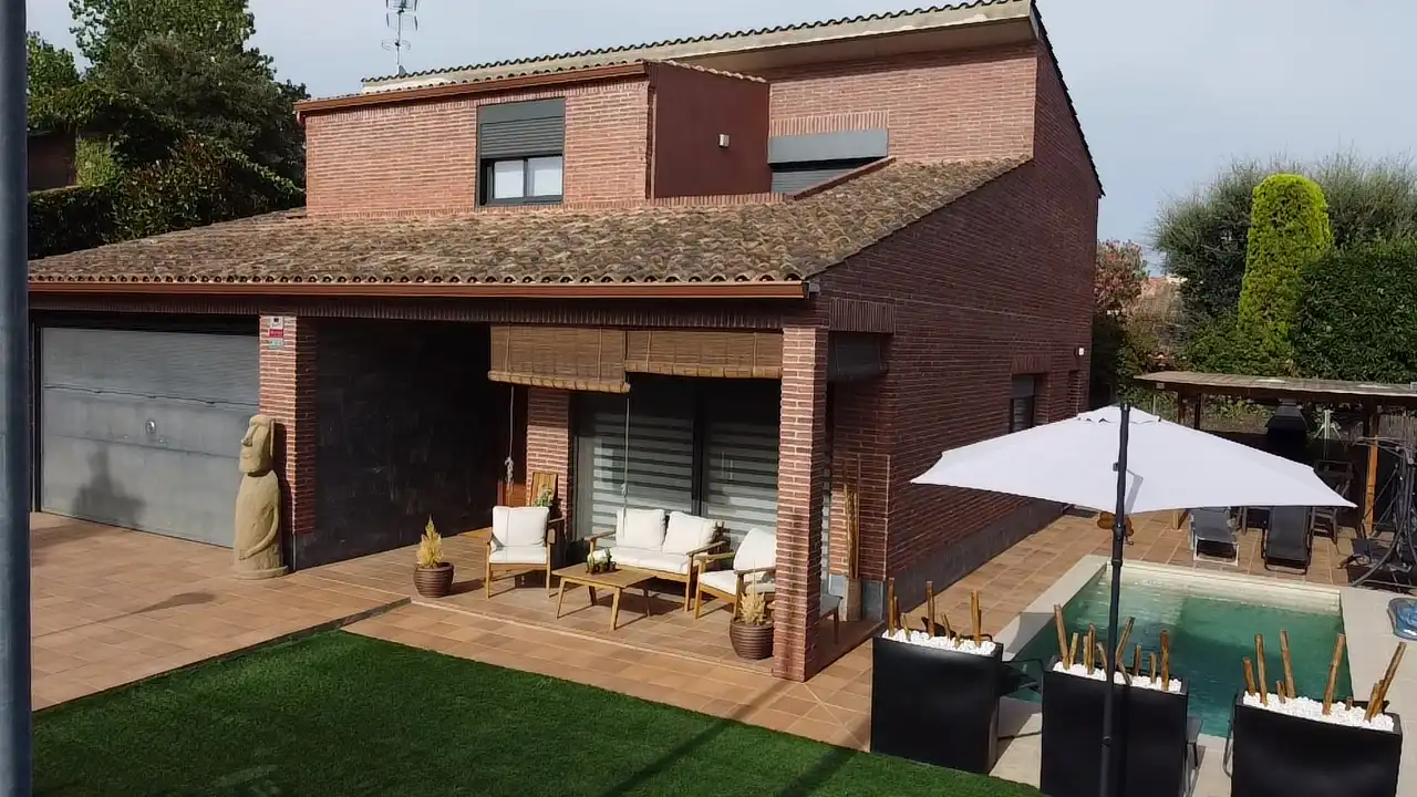 Terrassa de Casa o xalet en venda en Sant Antoni de Vilamajor amb Aire condicionat, Calefacció i Jardí privat