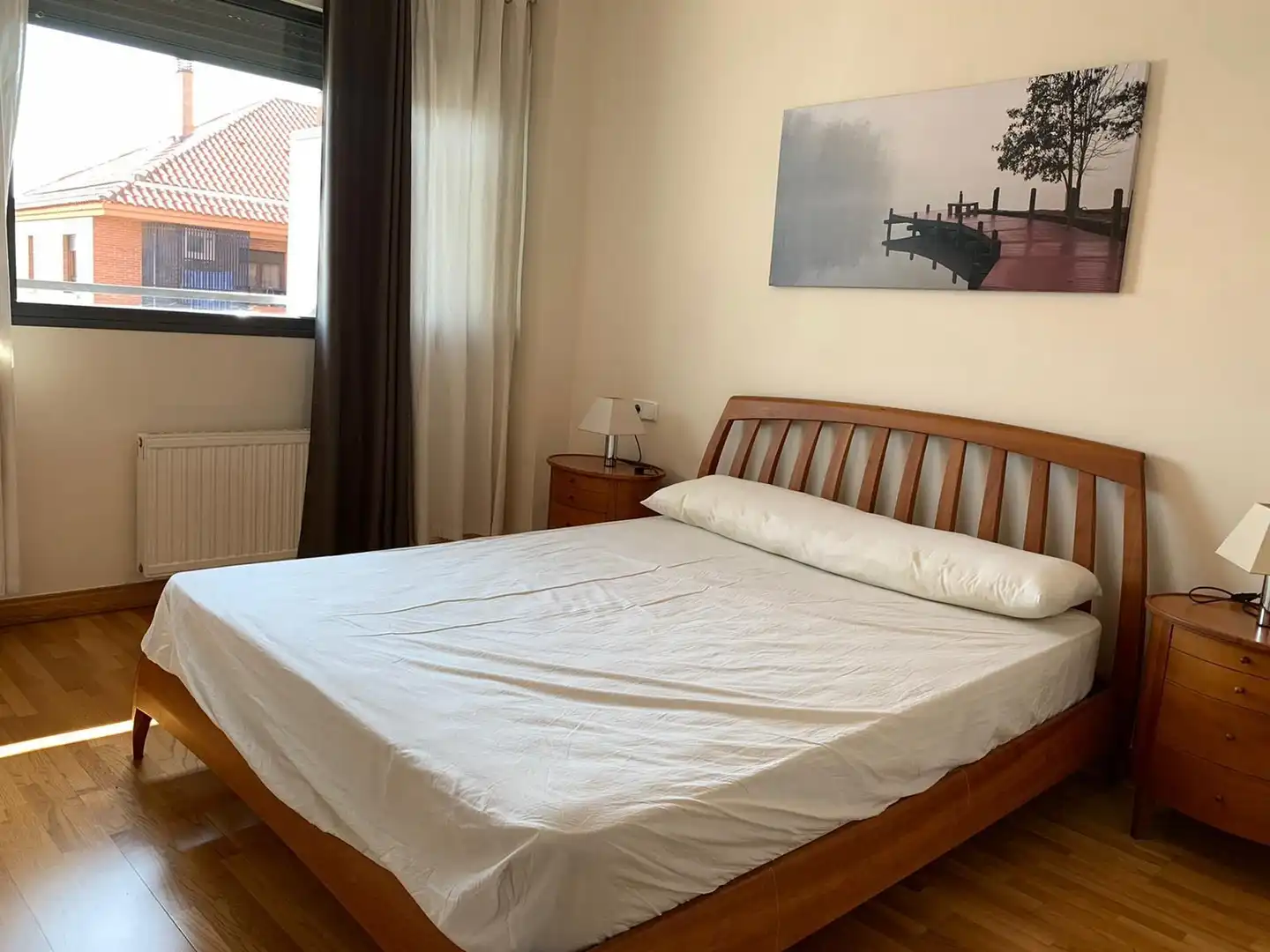 Habitación de Apartamento de alquiler en  Logroño con Calefacción, Terraza y Amueblado