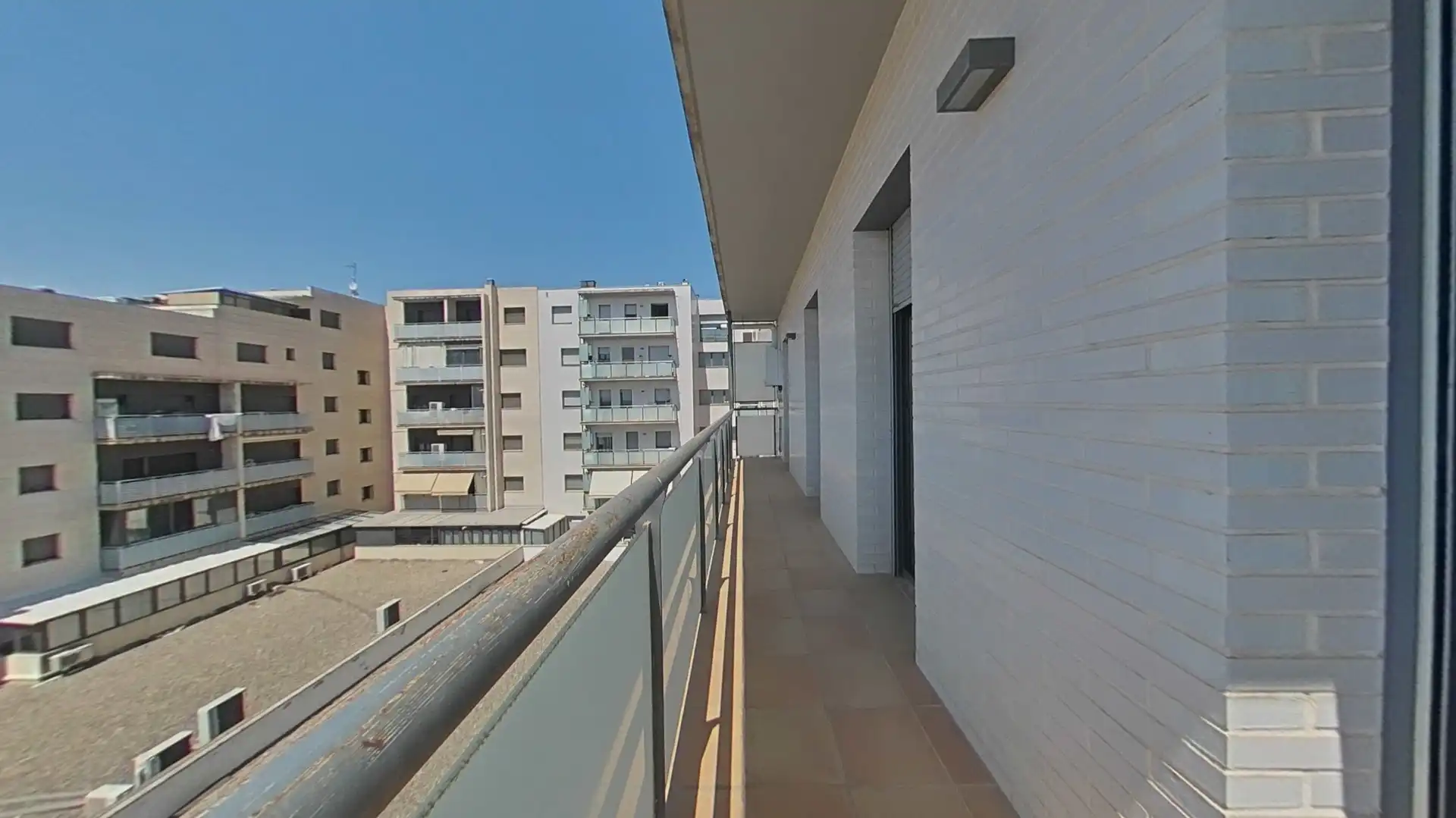 Balcony of Duplexes for sale in Fraga  with Air Conditioner, Heating and Parquet flooring