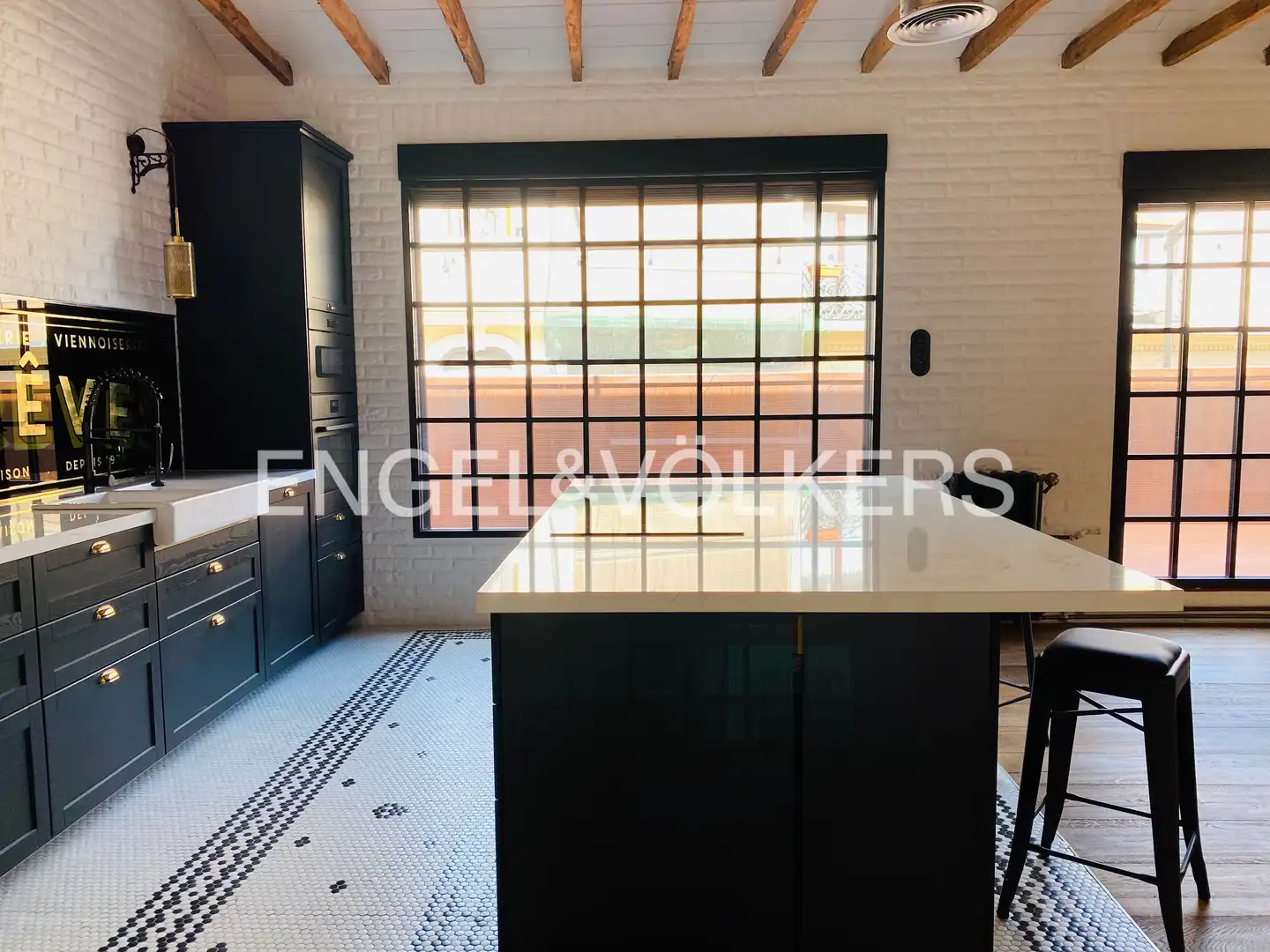 Kitchen of Flat for sale in Madrid  with Air Conditioner, Heating and Terrace