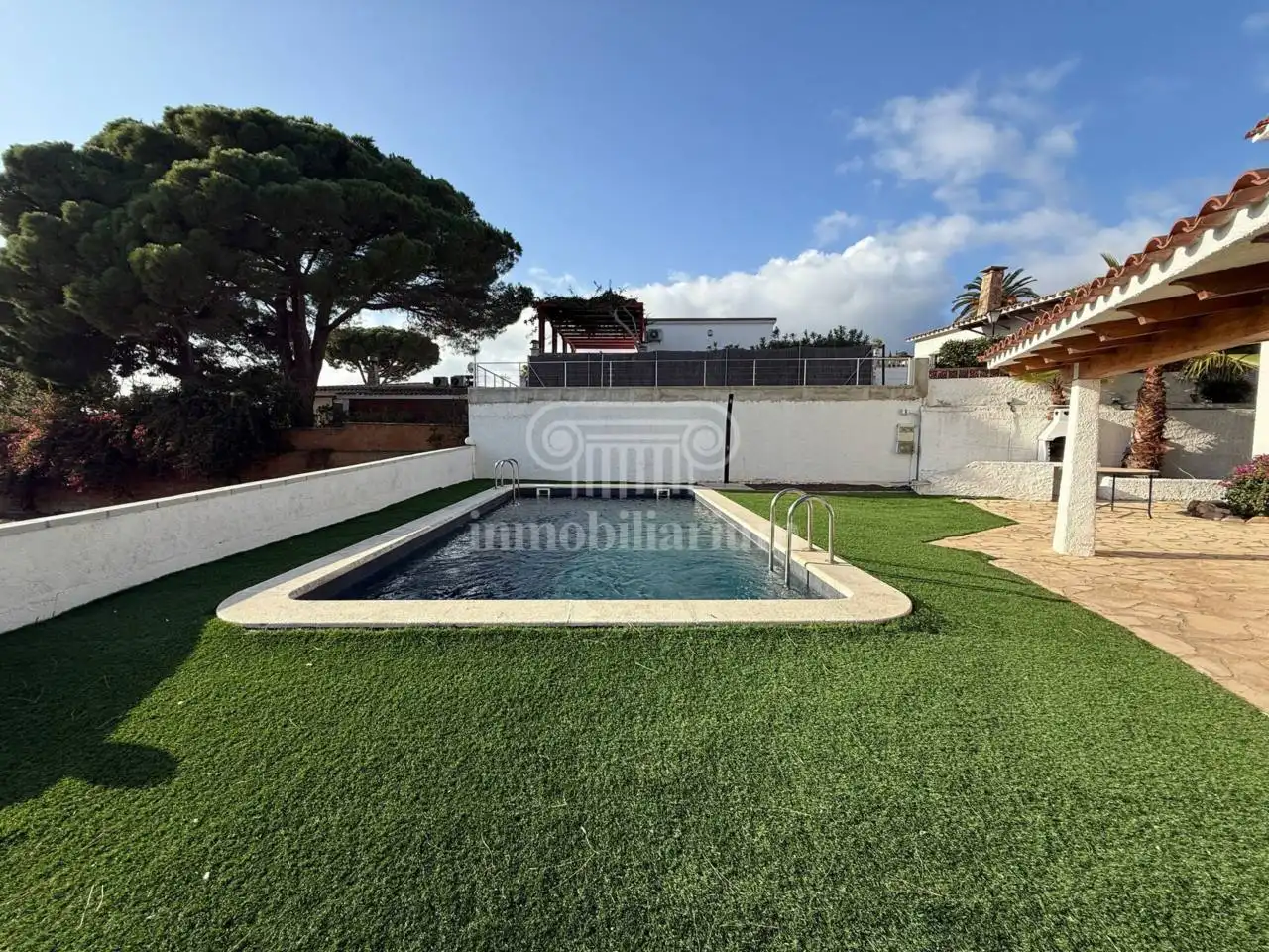 Piscina de Casa o xalet en venda en Lloret de Mar amb Calefacció, Jardí privat i Terrassa