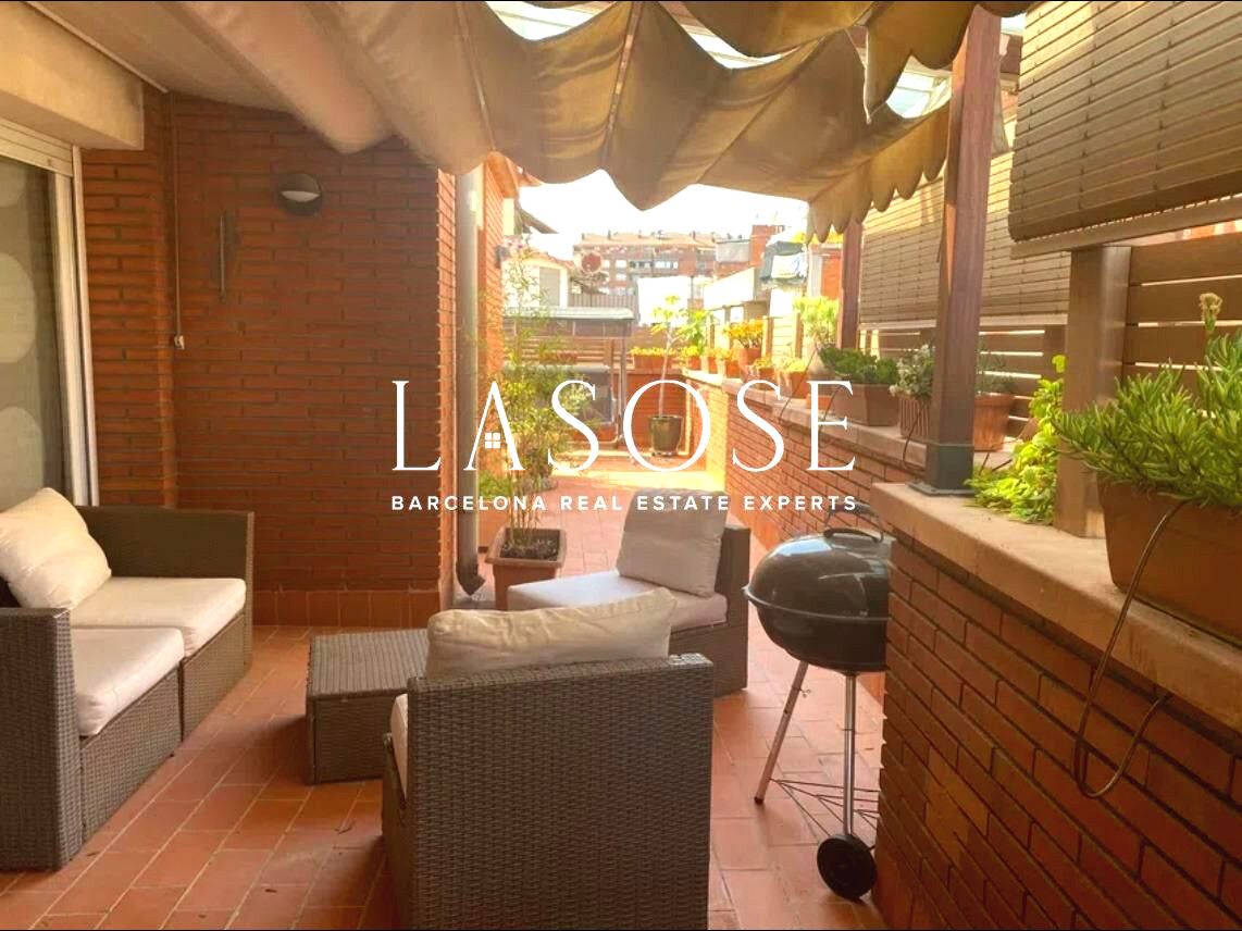 Terrace of Apartment to rent in  Barcelona Capital  with Air Conditioner, Heating and Terrace