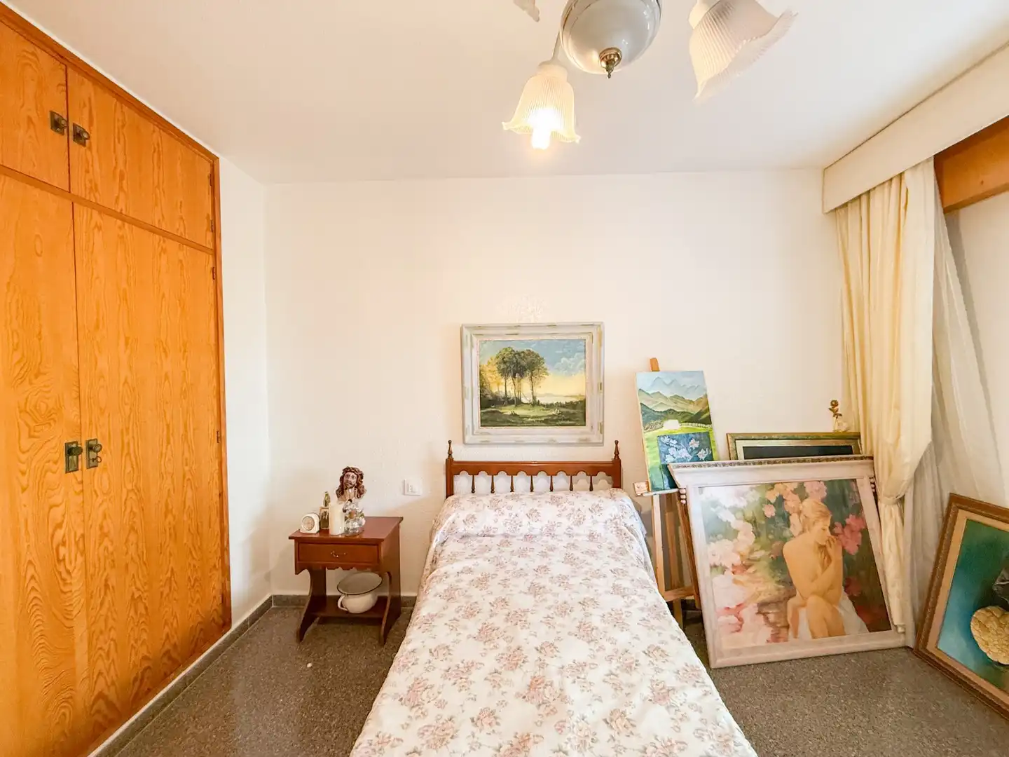 Schlafzimmer von Wohnung zum Verkauf in Águilas mit Terrasse, Möbliert und Ofen