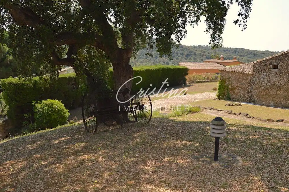 Garten von Country house zum Verkauf in Santa Cristina d'Aro mit Heizung, Privatgarten und Schwimmbad