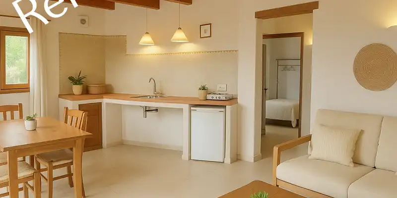 Cuina de Casa o xalet en venda en Formentera amb Aire condicionat, Jardí privat i Terrassa