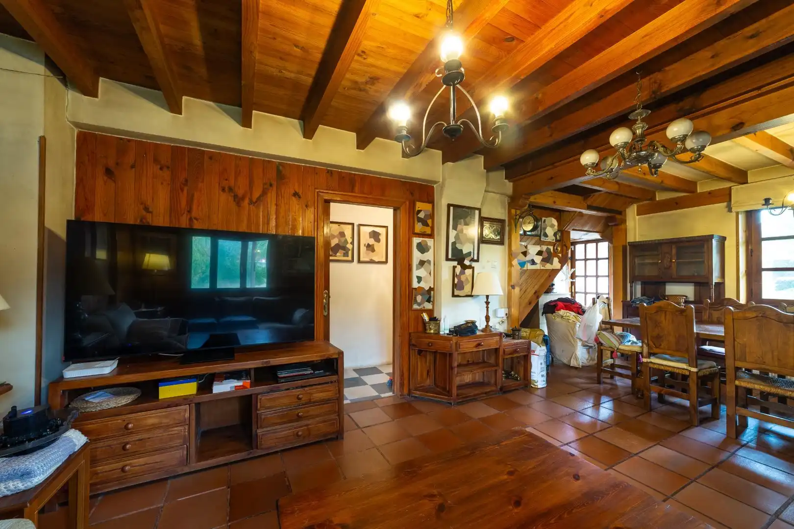 Sala de estar de Casa o chalet en venta en Valladolid con Calefacción, Jardín privado y Piscina