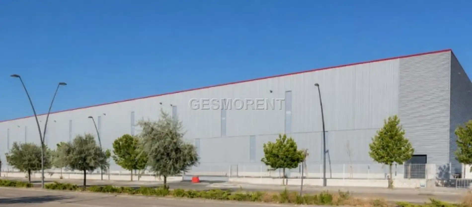 Außenansicht von Fabrikhallen zur Miete in Getafe