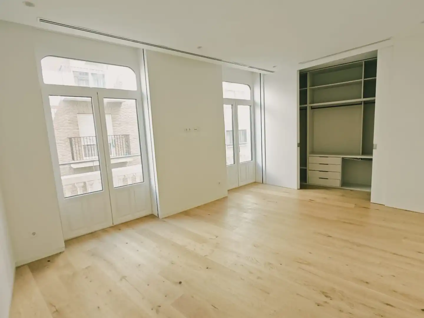 Bedroom of Flat for rent in Murcia  with Air Conditioner, Heating and Washing machine