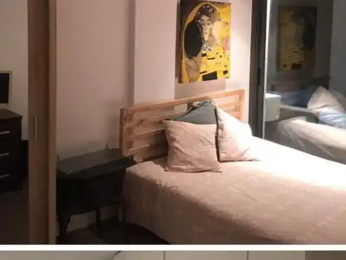 Dormitori de Estudi de lloguer en Castelldefels amb Jardí privat, Piscina i Moblat