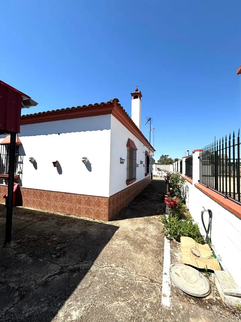 Detached house with pool for sale in Villaverde del Río, imagen 6