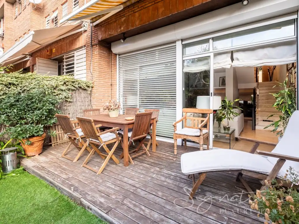 Terrace of Detached homes for sale in Sant Cugat del Vallès  with Air Conditioner, Private garden and Terrace