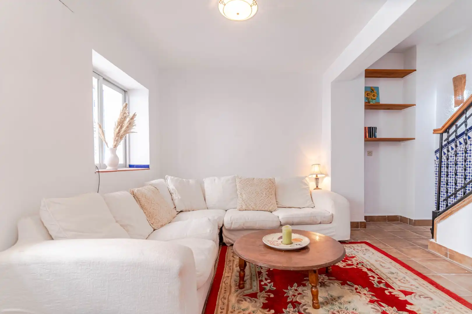 Sala de estar de Casa o chalet en venta en Salobreña con Aire acondicionado, Calefacción y Terraza