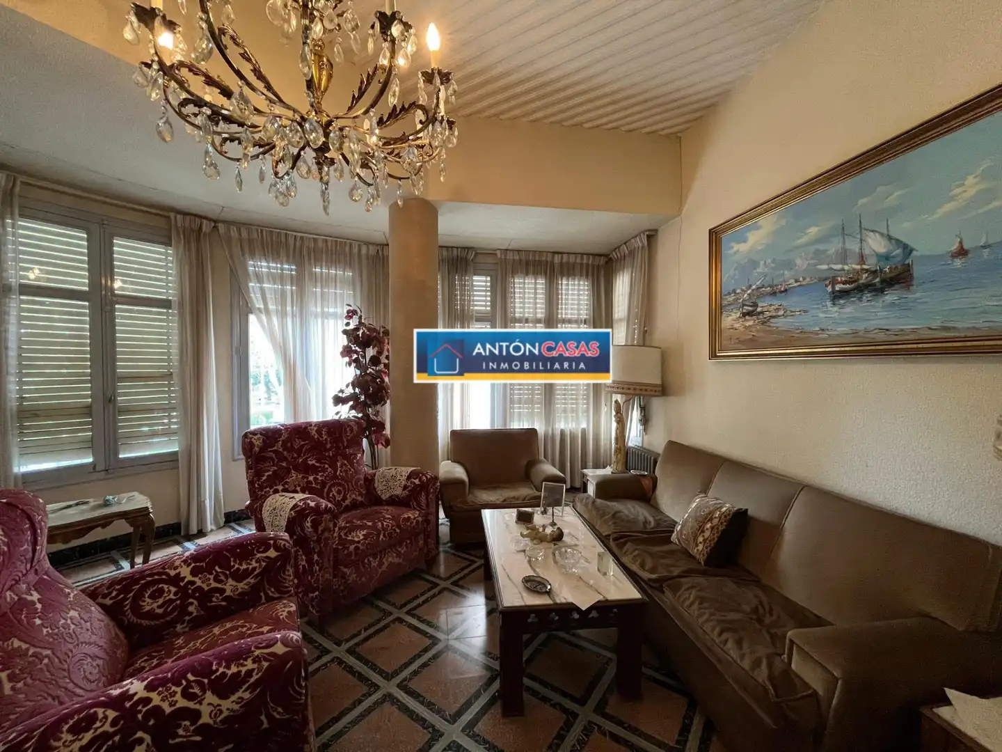 Sala de estar de Casa o chalet en venta en Novelda con Terraza, Trastero y Amueblado