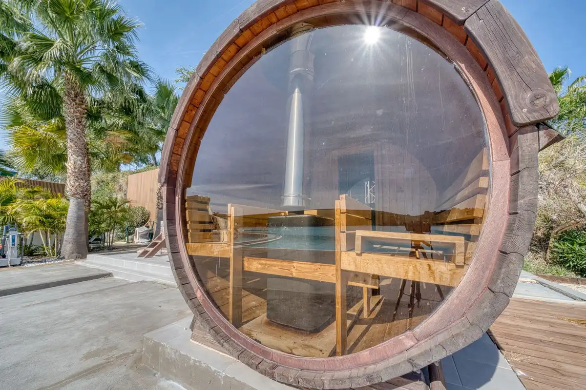 Vista exterior de Planta baja en venta en Casares con Aire acondicionado, Jardín privado y Terraza